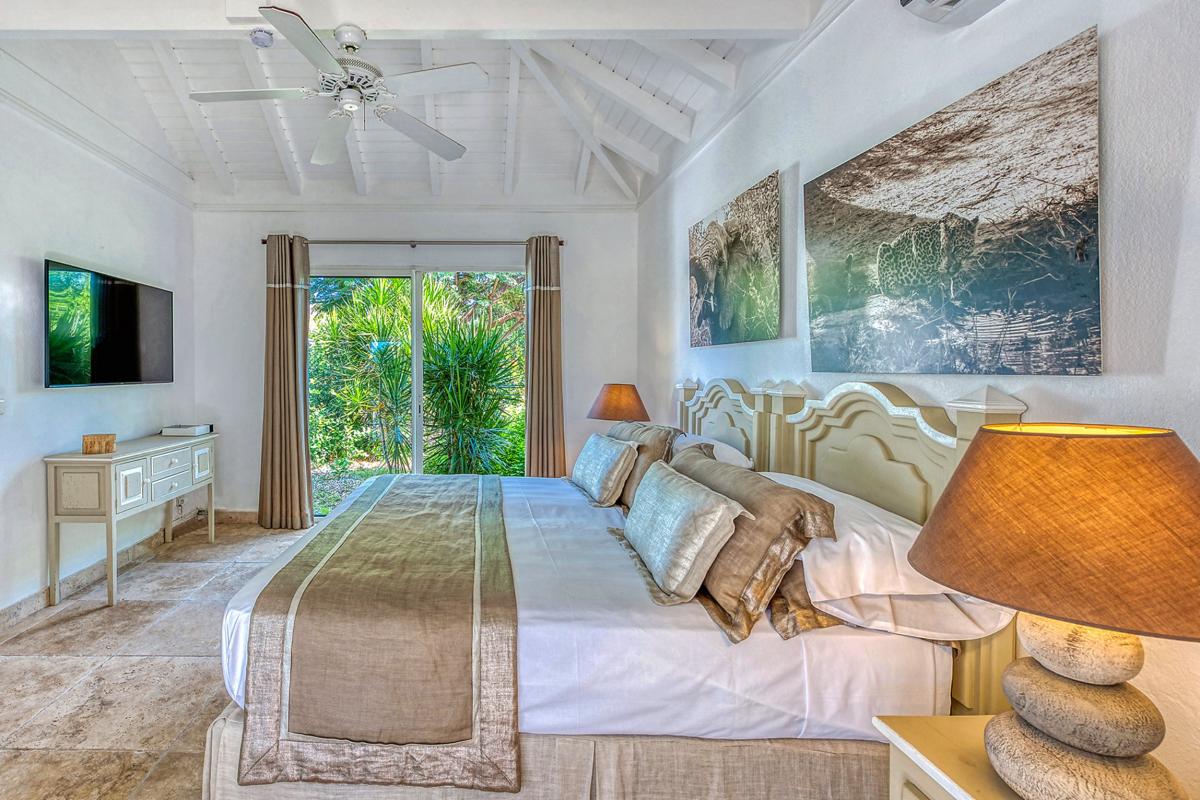 Villa rental Terres Basses St Martin - The bedroom 1